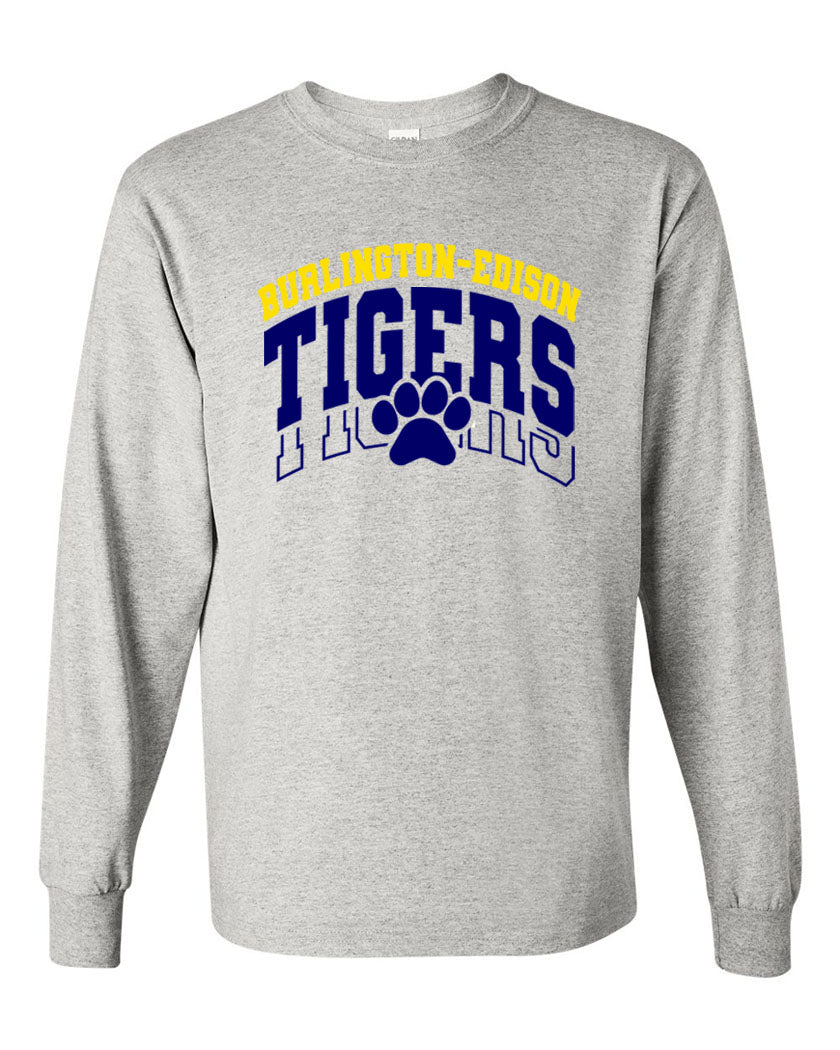 Burlington Edison Cheer Long Sleeve Shirt Design 1