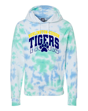 Burlington Edison Cheer Tie-Dye Hooded Sweatshirt Design 1