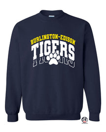 Burlington Edison Cheer non hooded sweatshirt Design 1