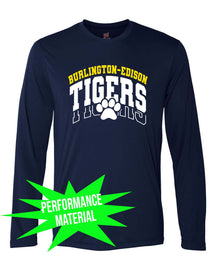 Burlington Edison Cheer Performance Material Long Sleeve Shirt Design 1