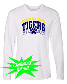 Burlington Edison Cheer Performance Material Long Sleeve Shirt Design 1