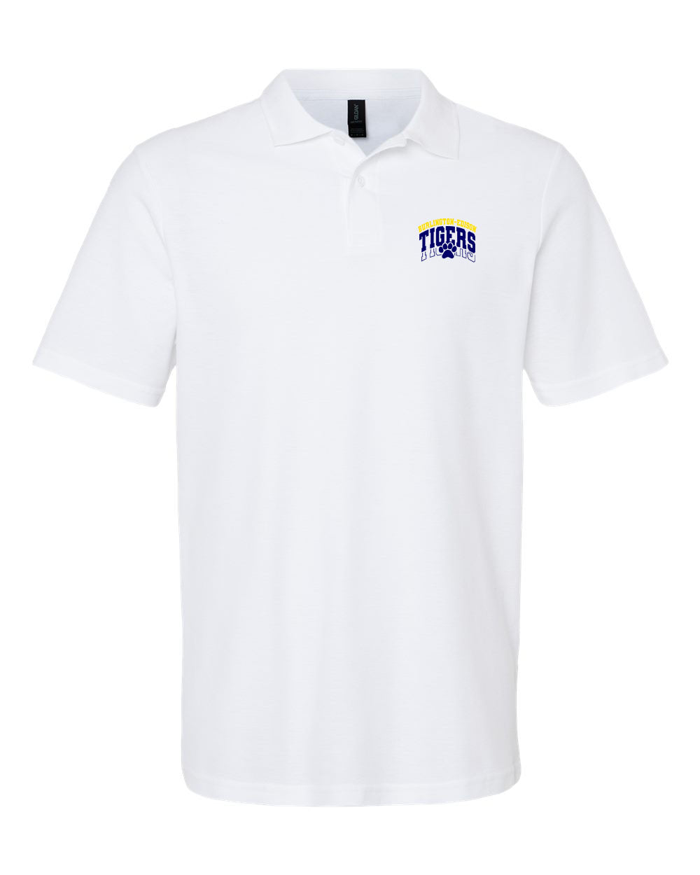 Burlington Edison Cheer Polo T-Shirt Design 1