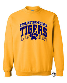 Burlington Edison Cheer non hooded sweatshirt Design 1