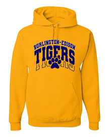 Burlington Edison Cheer Hooded Sweatshirt Design 1