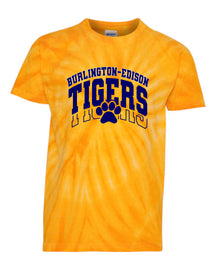 Burlington Edison Cheer Tie Dye t-shirt Design 1