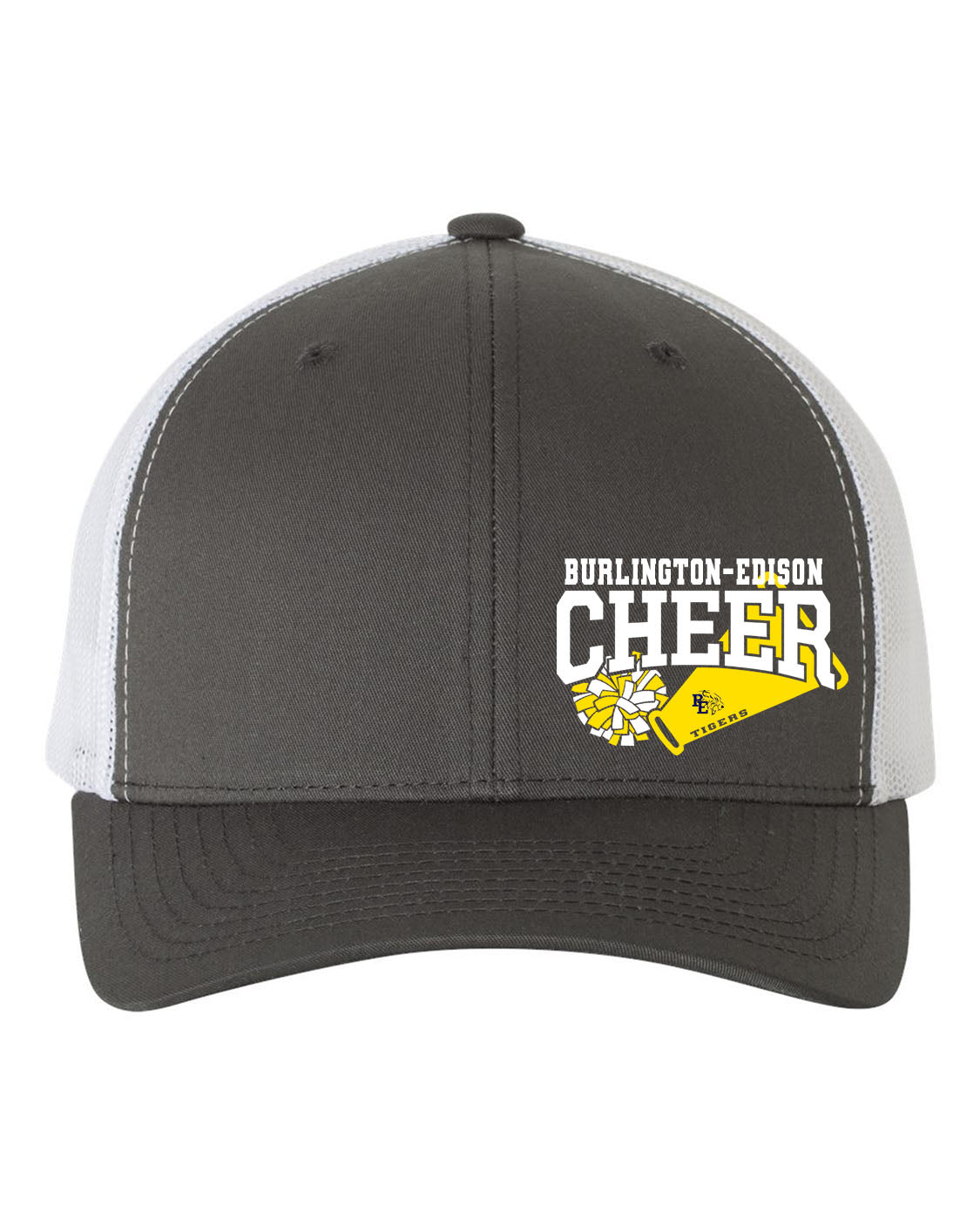 Burlington Edison Cheer Design 2 Trucker Hat