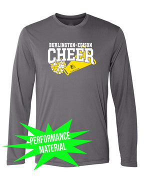 Burlington Edison Cheer Performance Material Long Sleeve Shirt Design 2