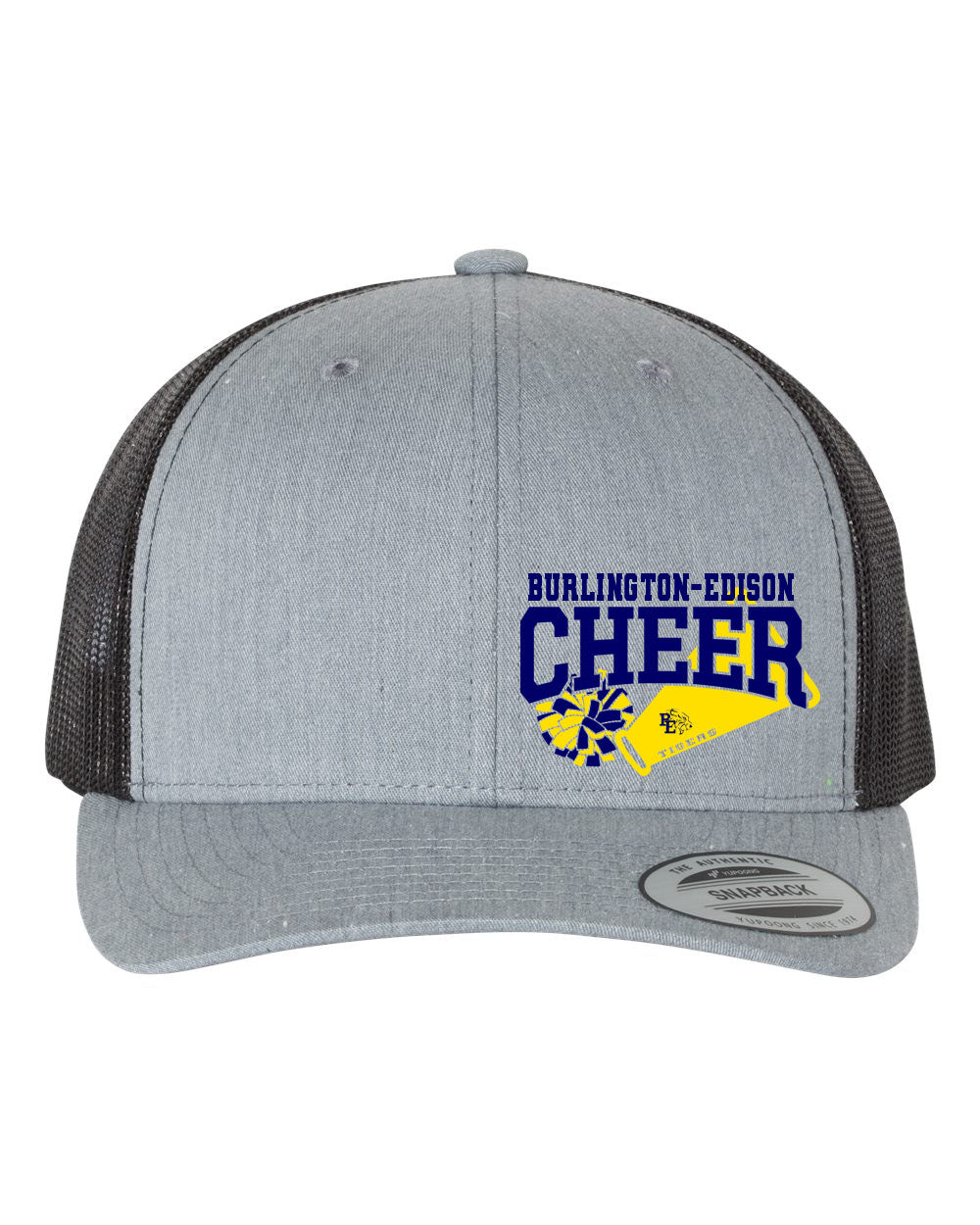 Burlington Edison Cheer Design 2 Trucker Hat