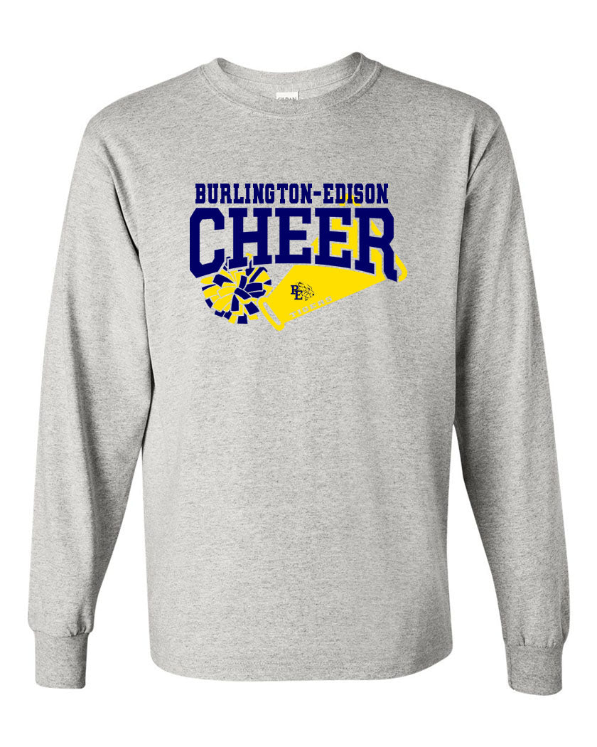 Burlington Edison Cheer Long Sleeve Shirt Design 2