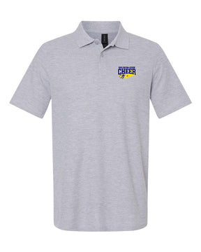 Burlington Edison Cheer Polo T-Shirt Design 2