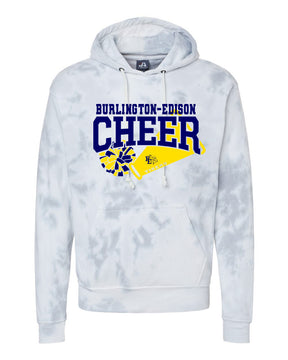 Burlington Edison Cheer Tie-Dye Hooded Sweatshirt Design 2