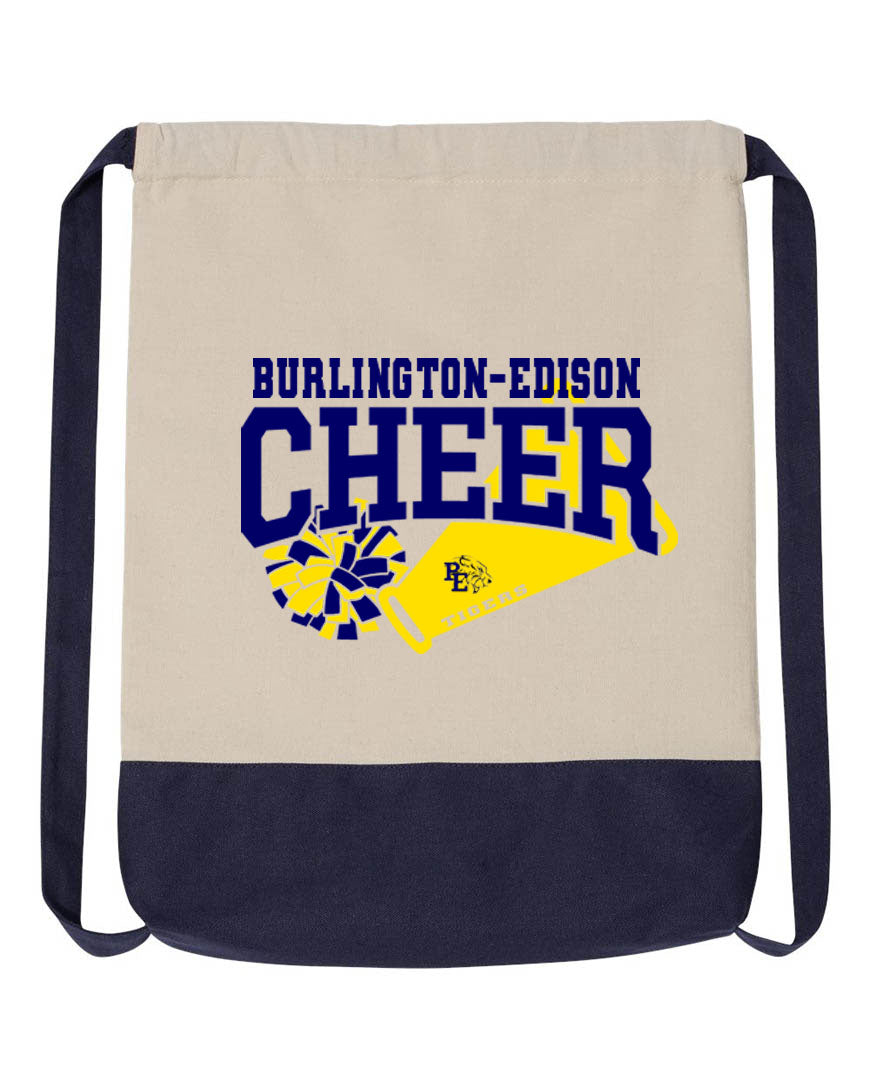 Burlington Edison Cheer Drawstring Bag Design 2