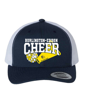 Burlington Edison Cheer Design 2 Trucker Hat