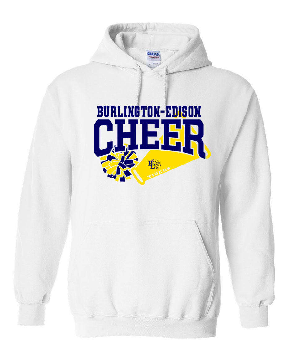 Burlington Edison Cheer Hooded Sweatshirt Design 2