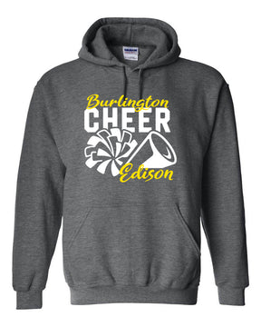 Burlington Edison Cheer Hooded Sweatshirt Design 3