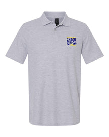 Burlington Edison Cheer Polo T-Shirt Design 3