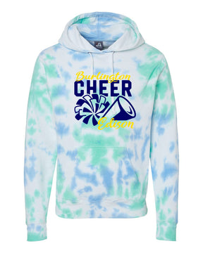 Burlington Edison Cheer Tie-Dye Hooded Sweatshirt Design 3