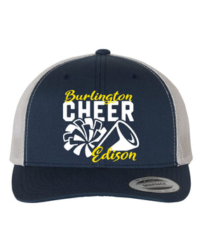 Burlington Edison Cheer Design 3 Trucker Hat