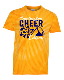 Burlington Edison Cheer Tie Dye t-shirt Design 3