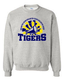 Burlington Edison Cheer non hooded sweatshirt Design 4