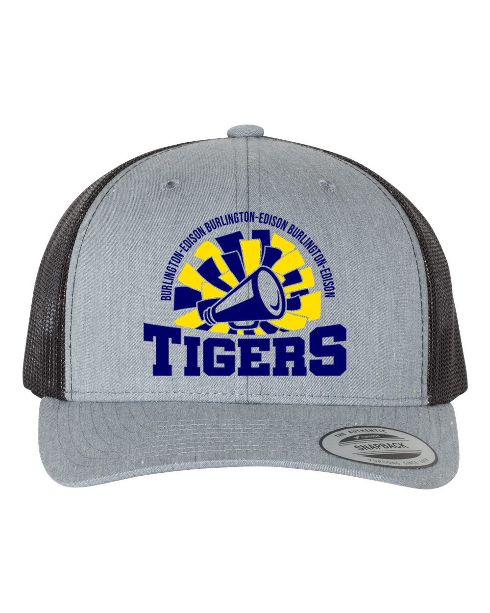 Burlington Edison Cheer Design 4 Trucker Hat