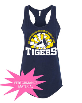 Burlington Edison Cheer Performance Racerback Tank Top Design 4