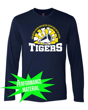 Burlington Edison Cheer Performance Material Long Sleeve Shirt Design 4