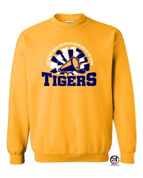 Burlington Edison Cheer non hooded sweatshirt Design 4