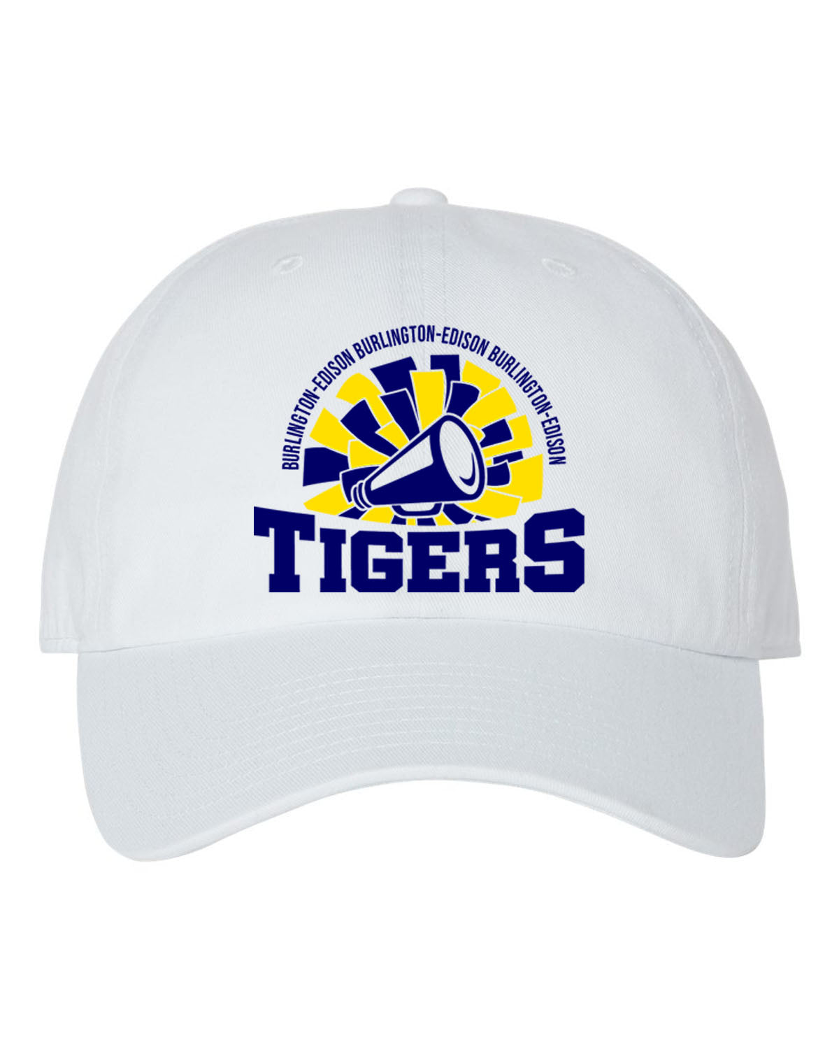 Burlington Edison Cheer Design 4 Trucker Hat