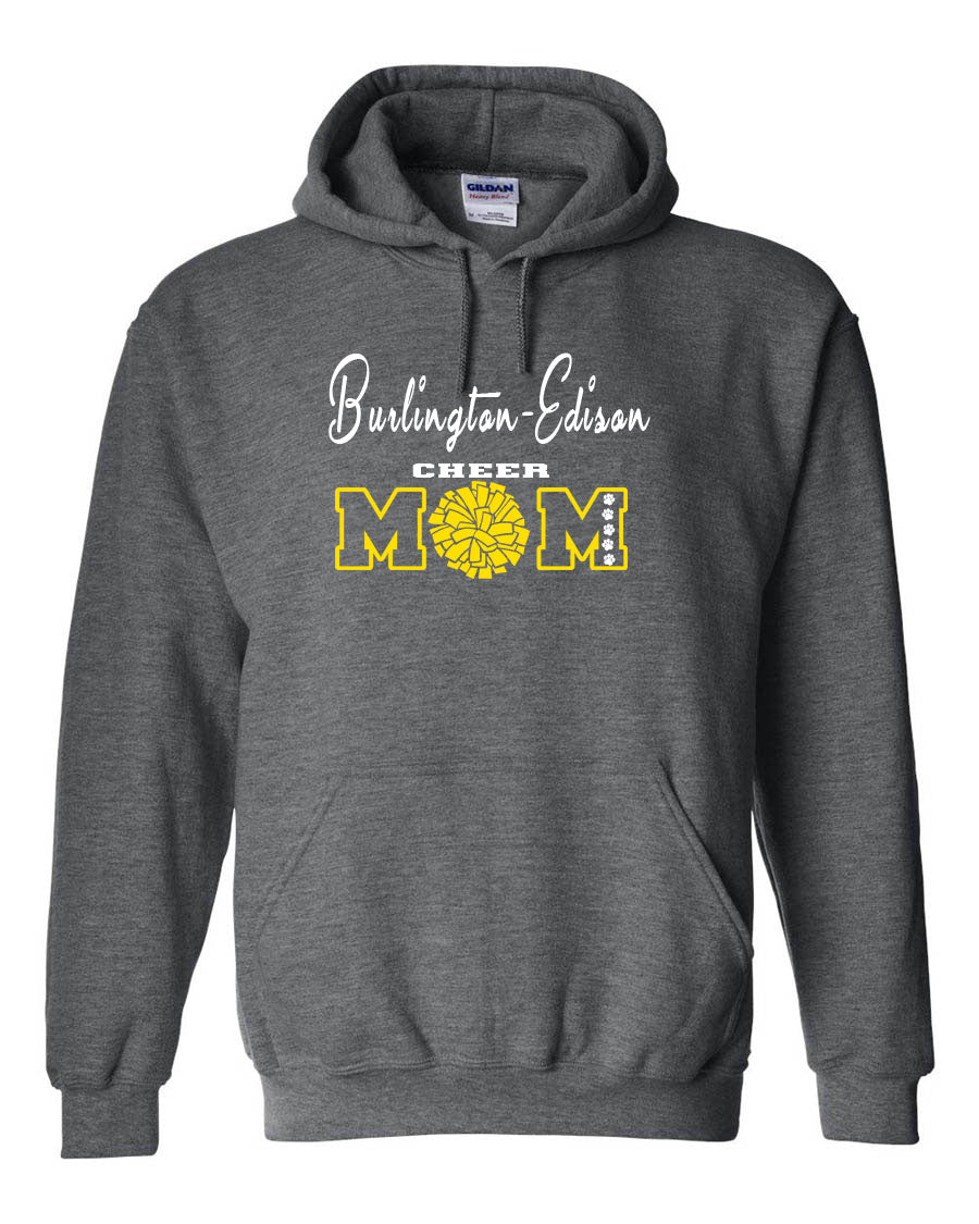 Burlington Edison Cheer Hooded Sweatshirt Design 5