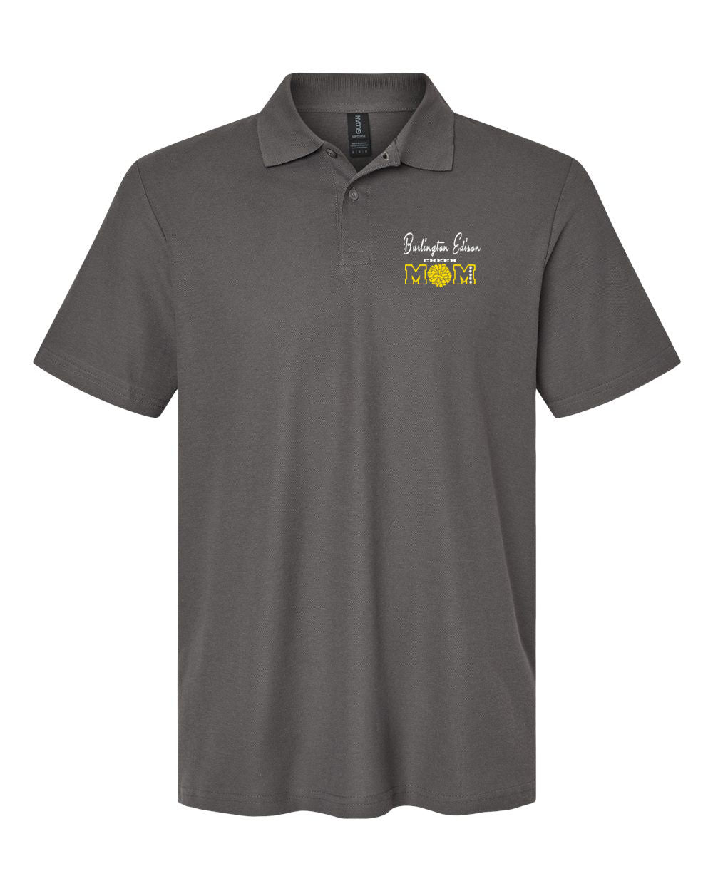 Burlington Edison Cheer Polo T-Shirt Design 5