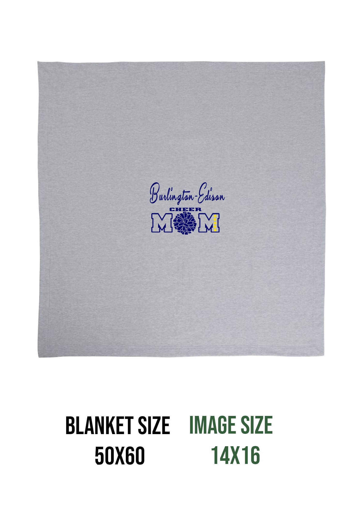 Burlington Edison Cheer Design 5 Blanket