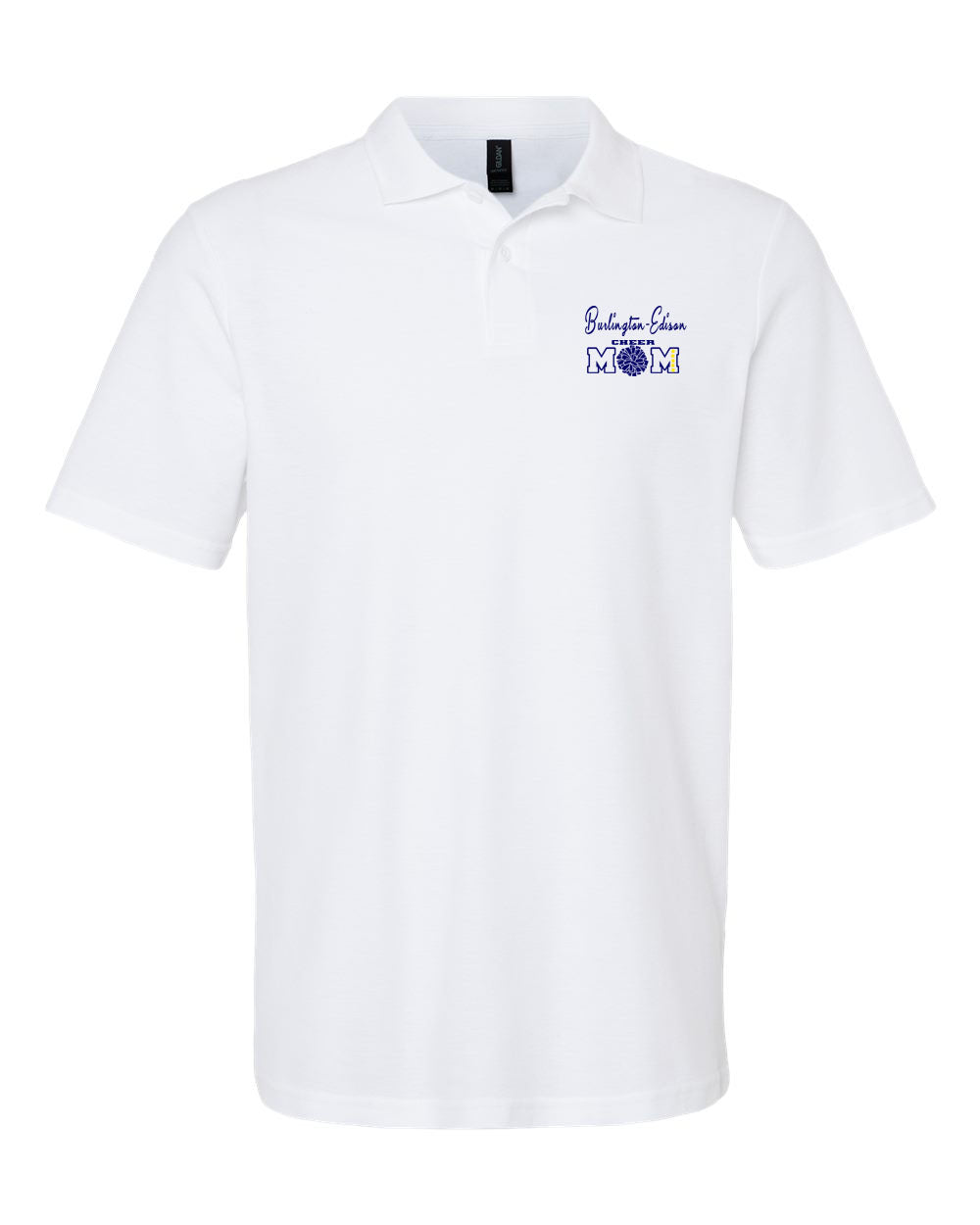 Burlington Edison Cheer Polo T-Shirt Design 5