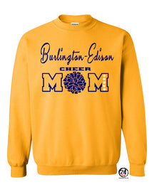 Burlington Edison Cheer non hooded sweatshirt Design 5