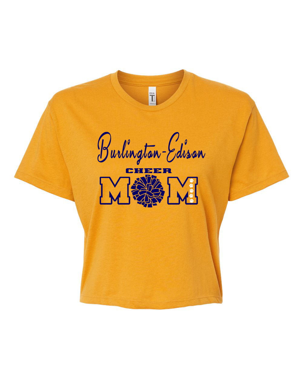 Burlington Edison Cheer crop top Design 5