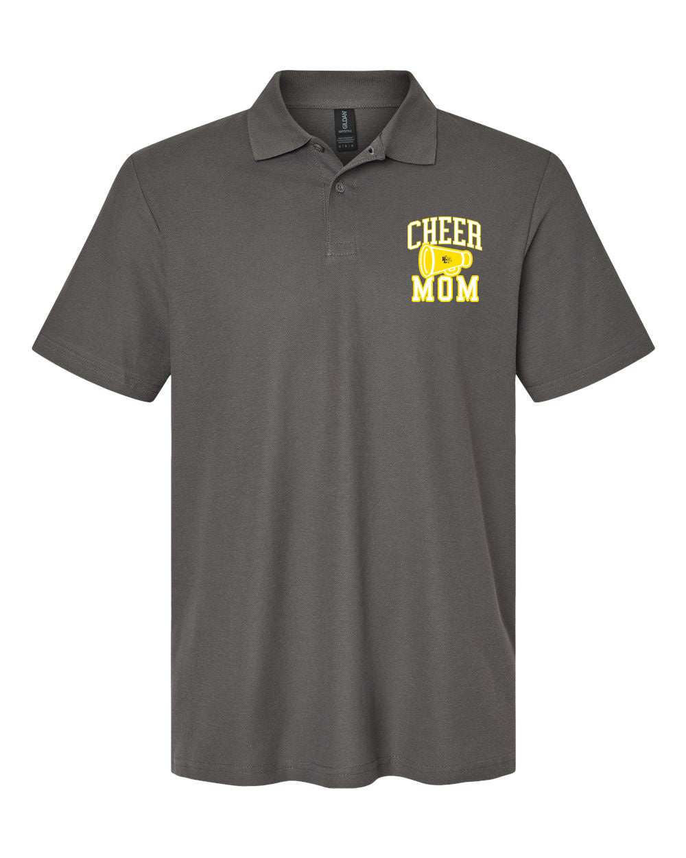 Burlington Edison Cheer Polo T-Shirt Design 6