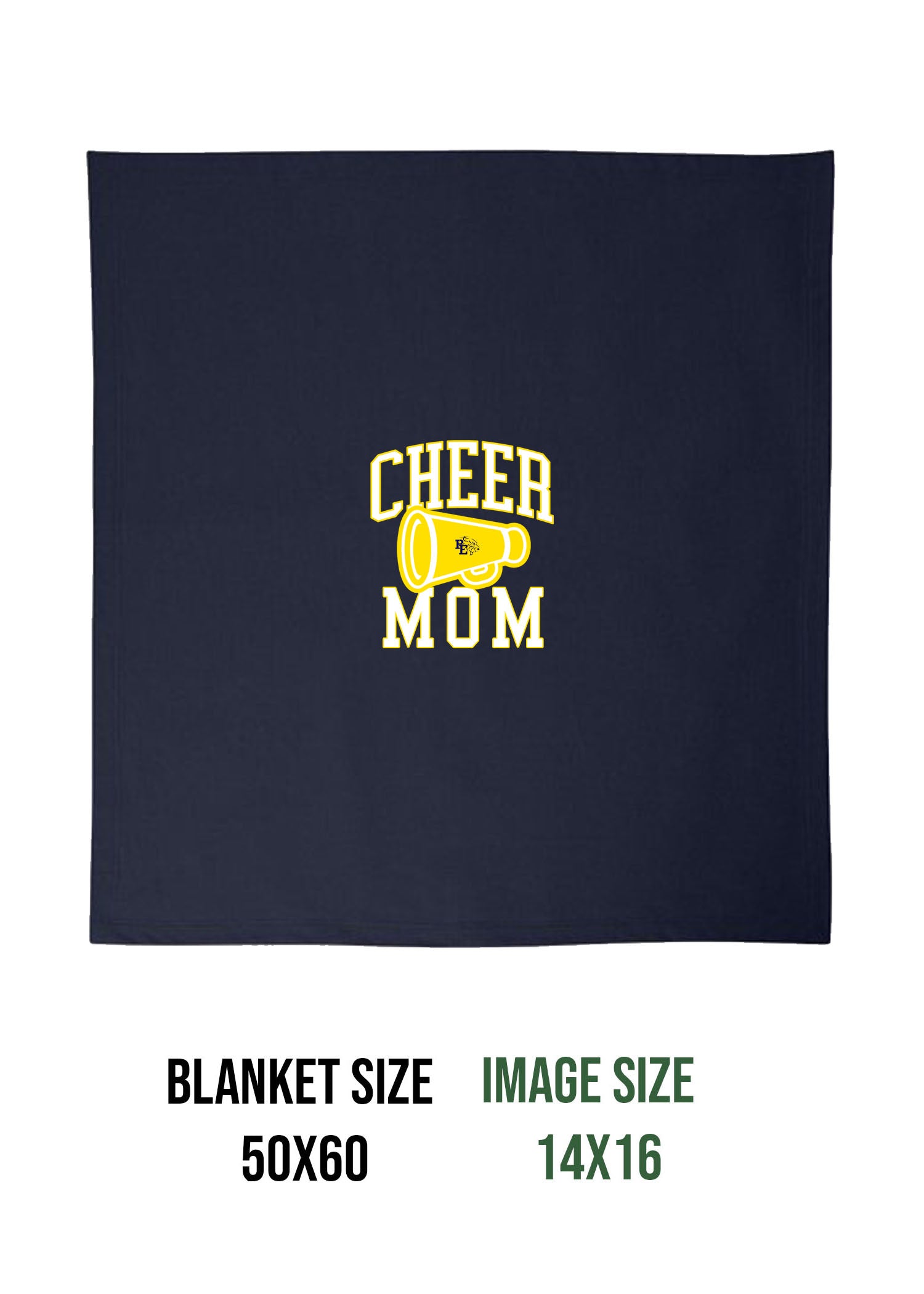 Burlington Edison Cheer Design 6 Blanket