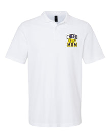 Burlington Edison Cheer Polo T-Shirt Design 6