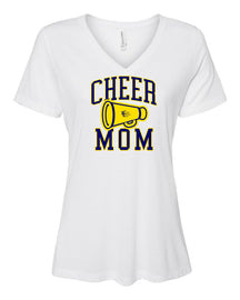 Burlington Edison Cheer V-Neck T-Shirt Design 6