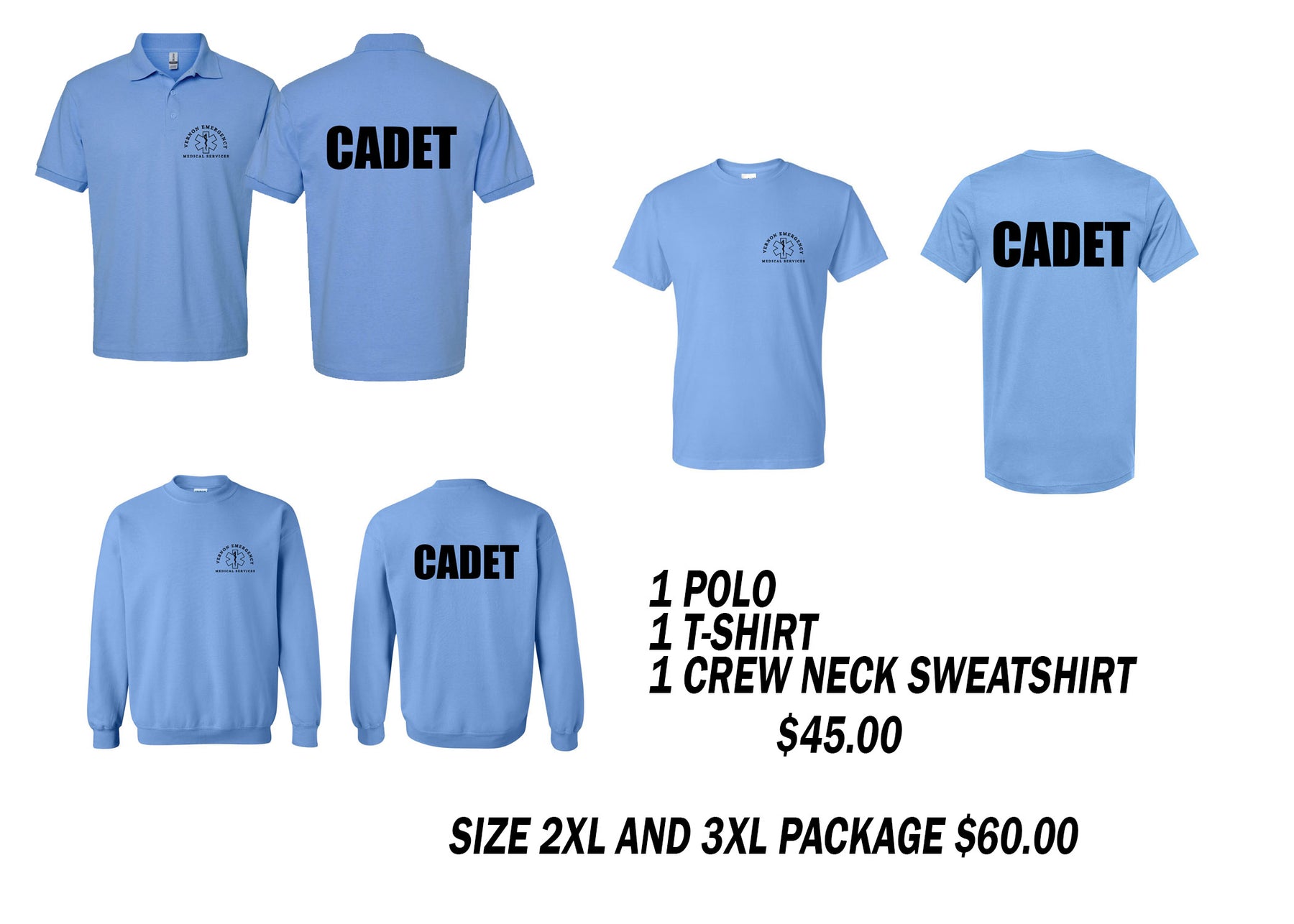 Vernon Cadet Uniform Bundle