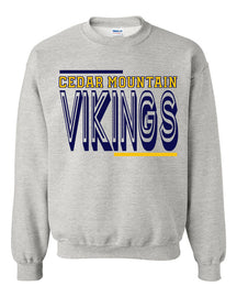 Cedar Mountain Non Hooded Sweatshirt Design 2