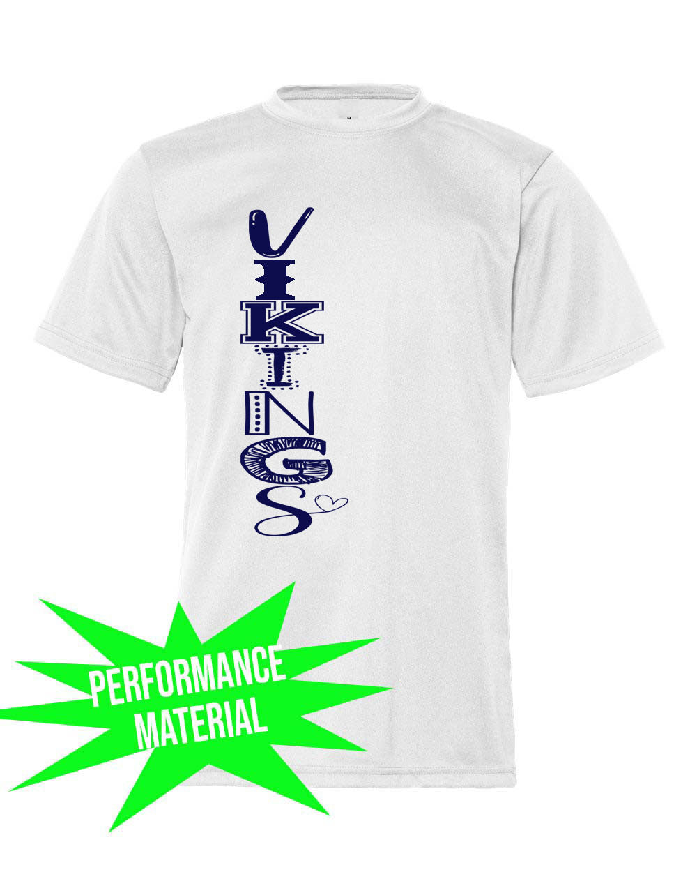 Cedar Mountain Performance Material T-Shirt  Design 3