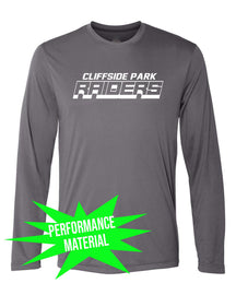 Cliffside Park Performance Material Long Sleeve Shirt Design 2