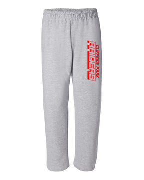 Cliffside Park Open Bottom Sweatpants Design 2