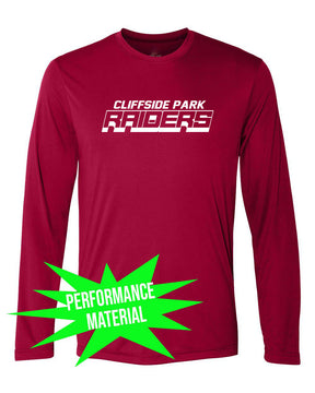 Cliffside Park Performance Material Long Sleeve Shirt Design 2
