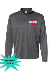 Cliffside Park Quarter Zip Long Sleeve Design 1