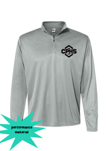 Cliffside Park Quarter Zip Long Sleeve Design 1