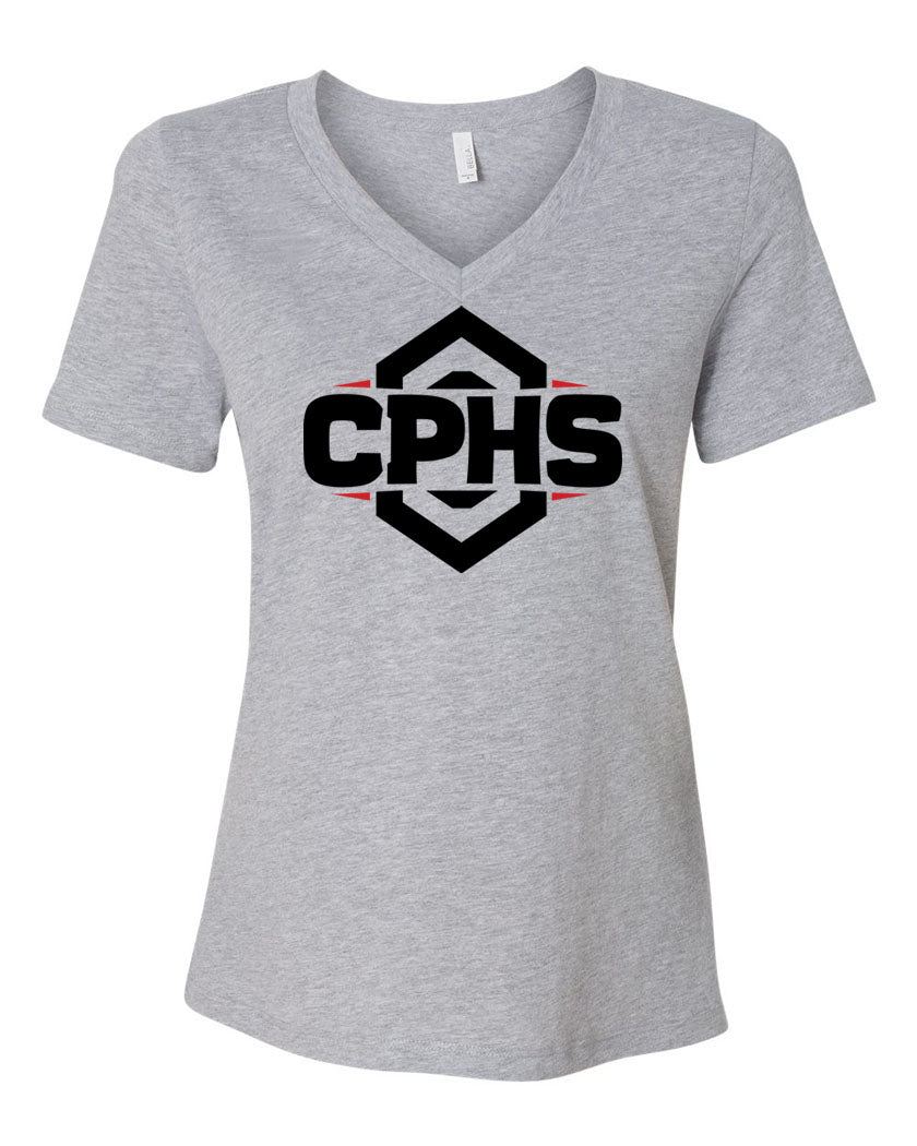 Cliffside Park V-neck T-Shirt Design 1