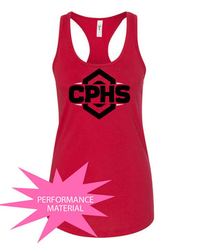 Cliffside Park Performance Racerback Tank Top Design 1