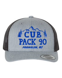 Cub Scout Pack 90 Design 1 Trucker Hat